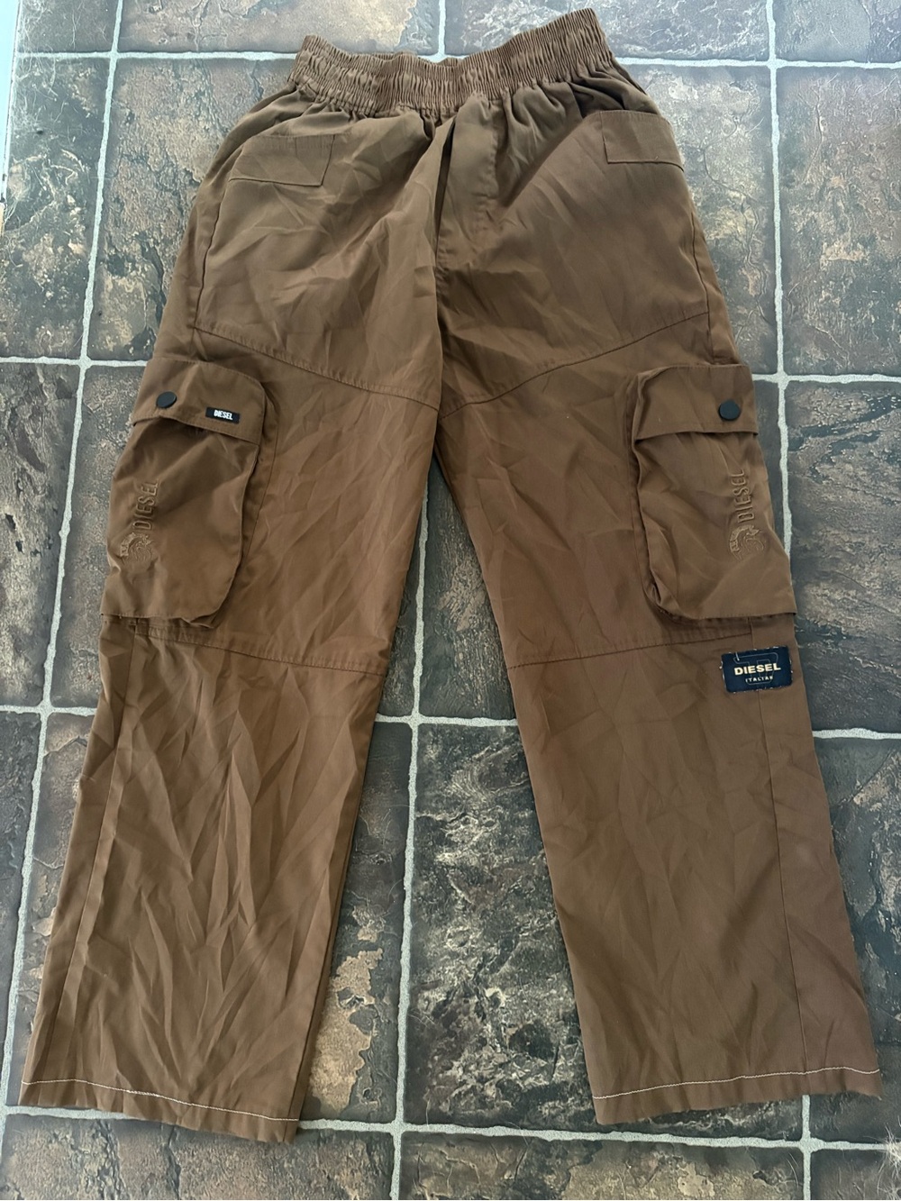 Diesel Vintage Industry Brown Cargo Pants
